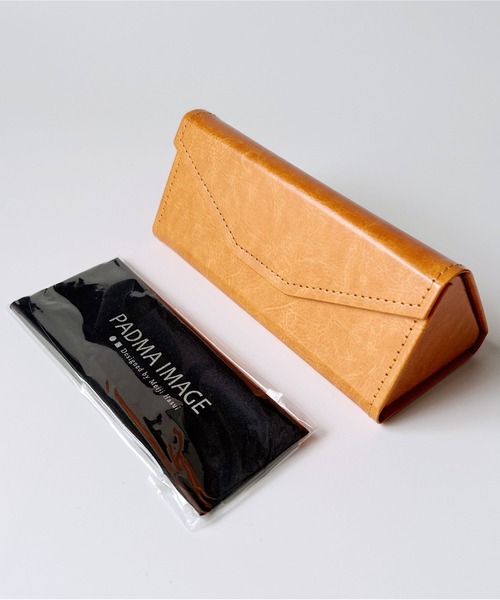 GLOBAL FORME CONCRETE（グローバルフォルムコンクリート）の「【PADMA IMAGE】 case & cleaning cloth（メガネ・メンズ・ネイビー/ブラック/ブラウン/イエロー/ブラウン系その他/レッド/グリーン・FREE）」の6枚目の写真