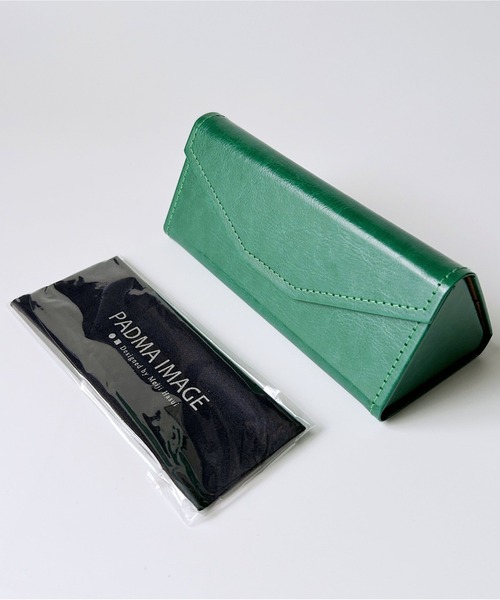 GLOBAL FORME CONCRETE（グローバルフォルムコンクリート）の「【PADMA IMAGE】 case & cleaning cloth（メガネ・メンズ・ネイビー/ブラック/ブラウン/イエロー/ブラウン系その他/レッド/グリーン・FREE）」の5枚目の写真
