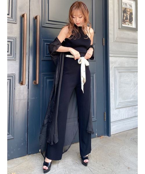 RESEXXY（リゼクシー）の「幾何フラワーベルトニットパンツ（その他パンツ・レディース・ベージュ/モカ/ブラック・FREE）」の15枚目の写真