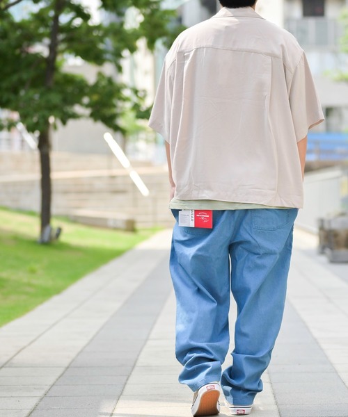 JOHN'S CLOSET(ジョンズクローゼット)の「【i】ラペルドポケット オープンカラーシャツ(シャツ/ブラウス・メンズ・ピンク/サックスブルー/ベージュ/ブラック/ホワイト・MEDIUM/LARGE/X-LARGE)」の16枚目の写真