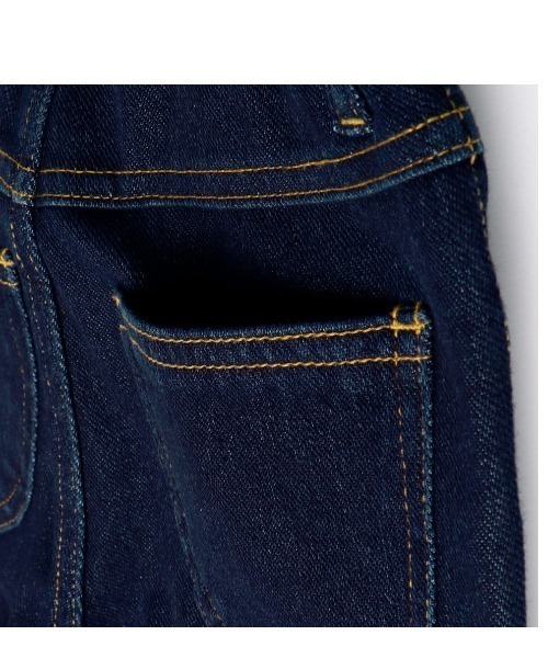 BRANSHES（ブランシェス）の「デニムニットロングパンツ（デニムパンツ・キッズ・ブラック/ネイビー/ブルー・90cm/110cm/100cm/120cm/130cm）」の10枚目の写真