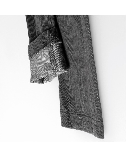 BRANSHES（ブランシェス）の「デニムニットロングパンツ（デニムパンツ・キッズ・ブラック/ネイビー/ブルー・90cm/110cm/100cm/120cm/130cm）」の8枚目の写真