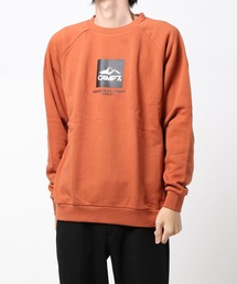 CAMP7 | 【CAMP7】ボックスロゴクルーネックスウェット(スウェット)