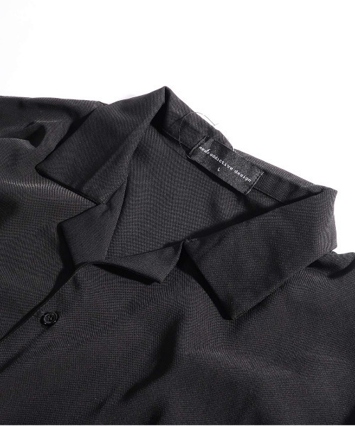 neos（ネオス）の「【neos -addictive design-】ルーズシルエット 袖ベルト オープンカラーシャツ（シャツ/ブラウス・メンズ・ホワイト/ブラック・MEDIUM/LARGE/X-LARGE）」の13枚目の写真