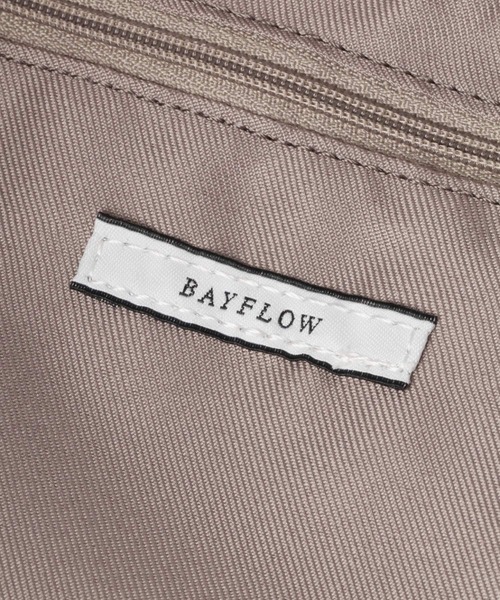BAYFLOW（ベイフロー）の「フェイクファー2WAYマルシェ（ハンドバッグ・レディース・ベージュ/グレー・FREE）」の9枚目の写真