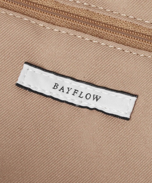 BAYFLOW（ベイフロー）の「フェイクファー2WAYマルシェ（ハンドバッグ・レディース・ベージュ/グレー・FREE）」の13枚目の写真