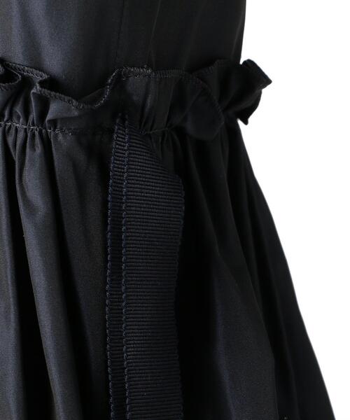 Drawer（ドゥロワー）の「Drawer タフタVネックワンピース（ワンピース