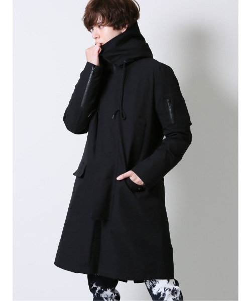 SHELLAC（シェラック）の「N/C ワックスナイロン M-51モッズコート