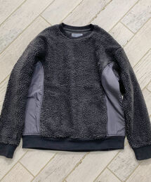GLOSTER | ボアフリース スウェット プルオーバー(スウェット)