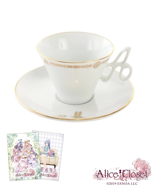 Alice Closetコラボ ティーカップ ソーサー グラス マグカップ タンブラー Now Me By Nylon Japan ナウミーバイナイロンジャパン のファッション通販 Zozotown