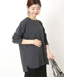 《追加2》裾ラウンドロンTEE◆