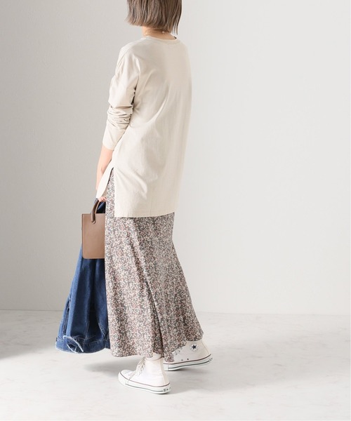 Simplicite（サンプリシテ）の「《追加2》裾ラウンドロンTEE◆（Tシャツ/カットソー・レディース・ホワイト/ベージュ/ブラック系その他・FREE）」の16枚目の写真