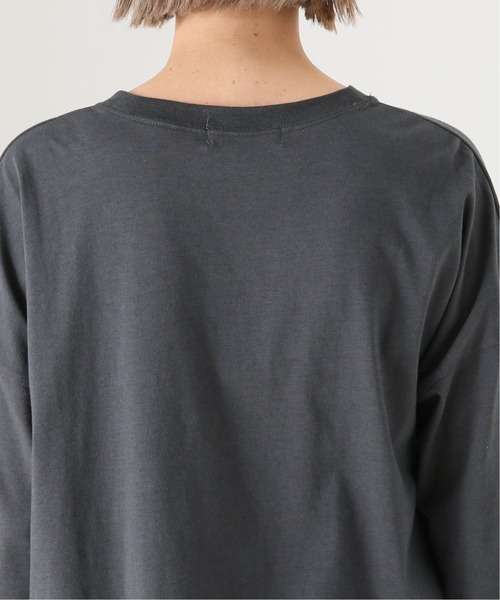 Simplicite（サンプリシテ）の「《追加2》裾ラウンドロンTEE◆（Tシャツ/カットソー・レディース・ホワイト/ベージュ/ブラック系その他・FREE）」の7枚目の写真