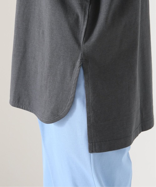 Simplicite（サンプリシテ）の「《追加2》裾ラウンドロンTEE◆（Tシャツ/カットソー・レディース・ホワイト/ベージュ/ブラック系その他・FREE）」の17枚目の写真