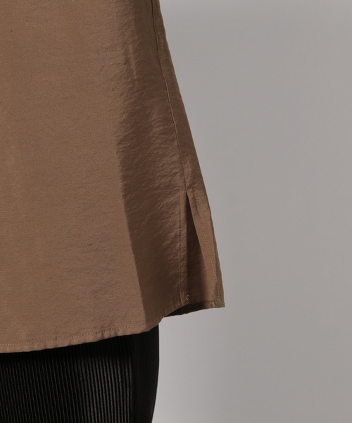 PAGEBOY（ページボーイ）の「【WEB限定アイテム】BIGカイキンシャツSS（シャツ/ブラウス・レディース・ブラック/ダークブラウン/ベージュ/カーキ・FREE）」の22枚目の写真