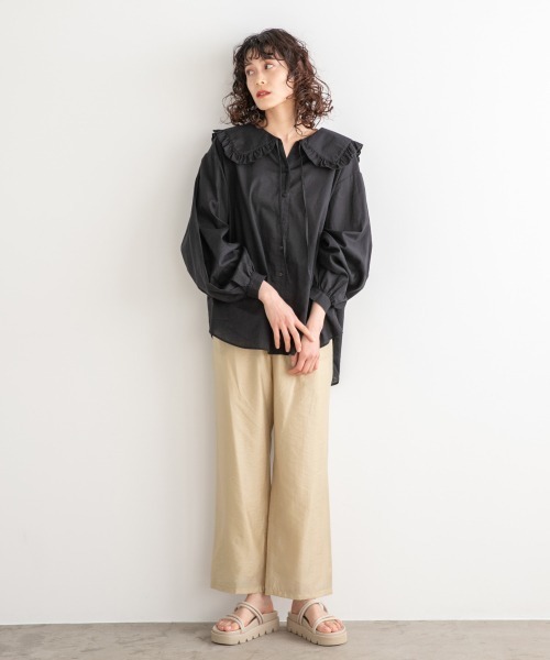 LOWRYS FARM（ローリーズファーム）の「アツゾコラインサンダル　936971（サンダル・レディース・アイボリー/ブラック/パイソン・MEDIUM/LARGE）」の11枚目の写真