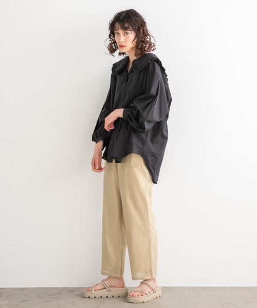 LOWRYS FARM（ローリーズファーム）の「アツゾコラインサンダル　936971（サンダル・レディース・アイボリー/ブラック/パイソン・MEDIUM/LARGE）」の17枚目の写真