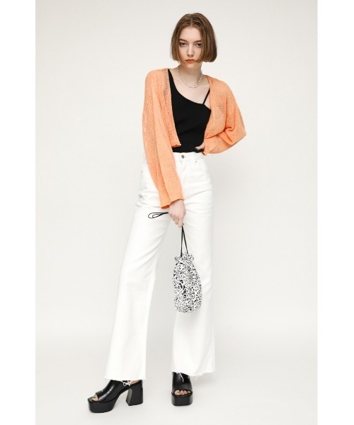 SLY（スライ）の「FRONT 2WAYS TOPS フロント２ウェイ トップス（キャミソール・レディース・ベージュ/ブラック/カーキ/ホワイト・FREE）」の15枚目の写真