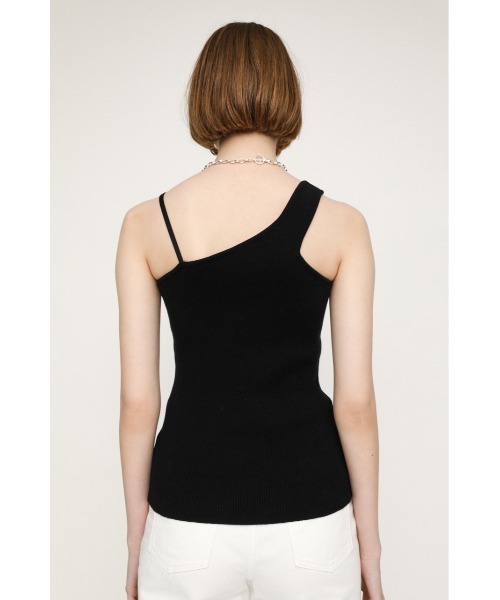 SLY（スライ）の「FRONT 2WAYS TOPS フロント２ウェイ トップス（キャミソール・レディース・ベージュ/ブラック/カーキ/ホワイト・FREE）」の19枚目の写真