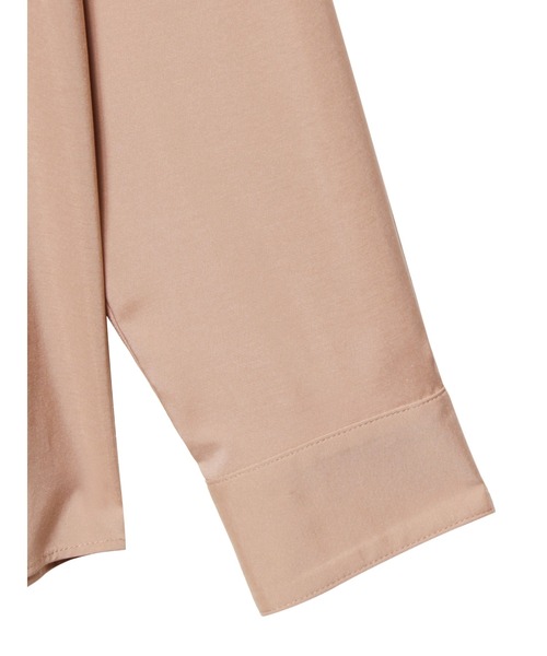 PAMEO POSE（パメオポーズ）の「Illusion Shirts（ワンピース・レディース・ホワイト/ブラック/ベージュ・FREE）」の7枚目の写真