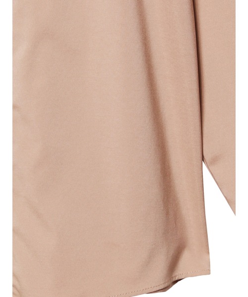 PAMEO POSE（パメオポーズ）の「Illusion Shirts（ワンピース・レディース・ホワイト/ブラック/ベージュ・FREE）」の22枚目の写真