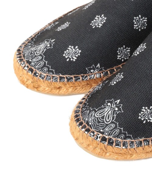 BEAMS（ビームス）の「SALVI × BEAMS / 別注 Bandana Espadrilles（サンダル・メンズ・ブラック/ネイビー・40/43/41/42）」の6枚目の写真
