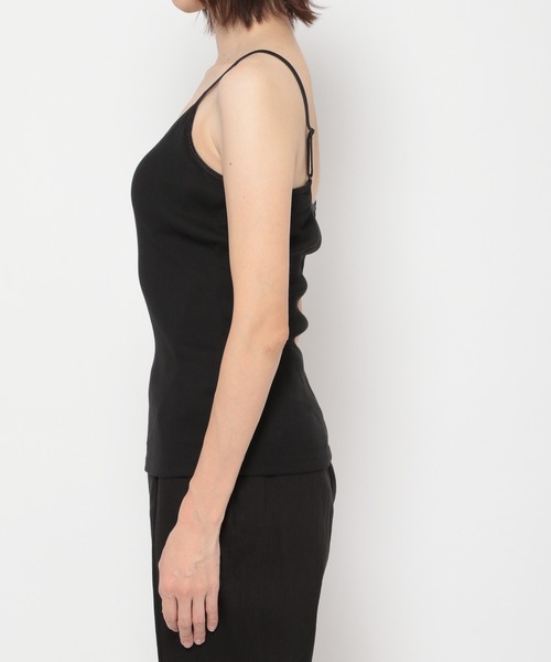 LEPSIM（レプシィム）の「カップツキカラーキャミソール　928020（キャミソール・レディース・ブラック/グレイッシュベージュ/ライトグリーン・MEDIUM/LARGE）」の13枚目の写真