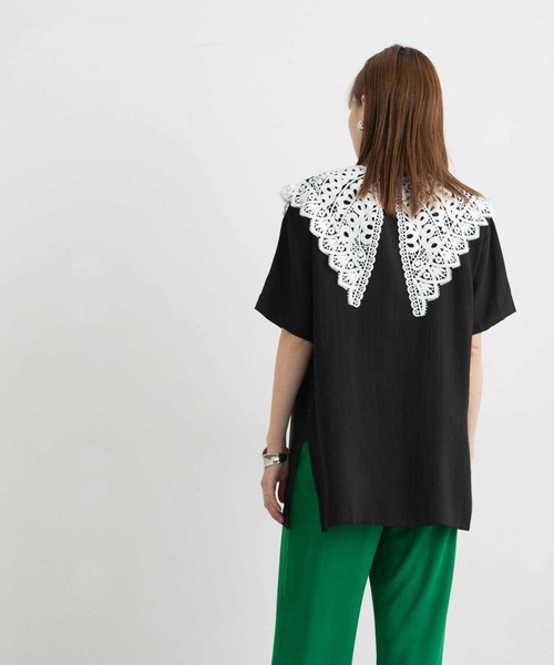 bohmal(ボマール)の「カジュアルレースつけ襟(付け襟・レディース・ホワイト・FREE)」の13枚目の写真