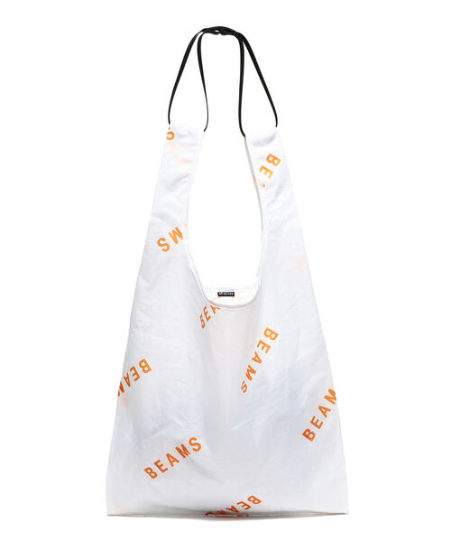 bpr BEAMS（ビーピーアール ビームス ）の「BEAMS / ロゴ 2WAY ショッパーバッグ（トートバッグ・メンズ・ホワイト/ブラック/パープル/カーキ/サックスブルー/ピンク/オレンジ/グリーン・ONE SIZE）」の12枚目の写真