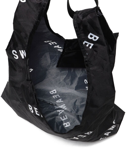 bpr BEAMS（ビーピーアール ビームス ）の「BEAMS / ロゴ 2WAY ショッパーバッグ（トートバッグ・メンズ・ホワイト/ブラック/パープル/カーキ/サックスブルー/ピンク/オレンジ/グリーン・ONE SIZE）」の19枚目の写真