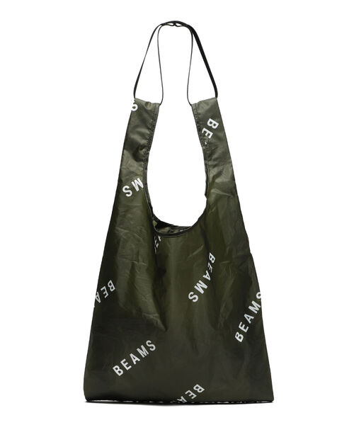 bpr BEAMS（ビーピーアール ビームス ）の「BEAMS / ロゴ 2WAY ショッパーバッグ（トートバッグ・メンズ・ホワイト/ブラック/パープル/カーキ/サックスブルー/ピンク/オレンジ/グリーン・ONE SIZE）」の22枚目の写真