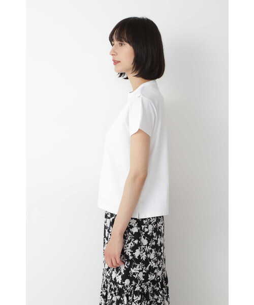 human woman(ヒューマンウーマン)の「◆ボンネルAgTシャツ(Tシャツ/カットソー・レディース・ホワイト/ブラック/カーキ・MEDIUM)」の11枚目の写真