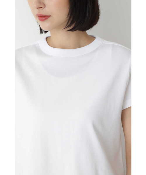 human woman(ヒューマンウーマン)の「◆ボンネルAgTシャツ(Tシャツ/カットソー・レディース・ホワイト/ブラック/カーキ・MEDIUM)」の13枚目の写真