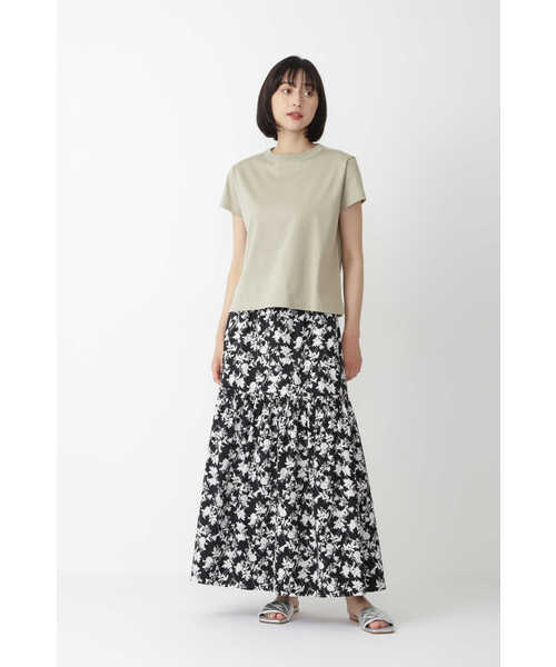 human woman(ヒューマンウーマン)の「◆ボンネルAgTシャツ(Tシャツ/カットソー・レディース・ホワイト/ブラック/カーキ・MEDIUM)」の20枚目の写真