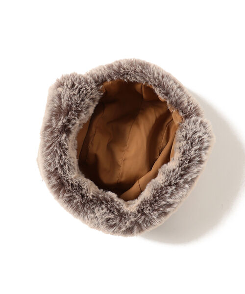 Ray BEAMS（レイビームス）の「CONTROL FREAK × Ray BEAMS / 別注 フライト キャップ（キャップ・レディース・ブラック/ベージュ・ONE SIZE）」の16枚目の写真