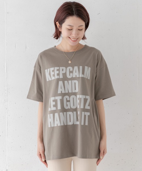 URBAN RESEARCH Sonny Label（アーバンリサーチサニーレーベル）の「ロゴTシャツ（Tシャツ/カットソー・レディース・ブラック/オフホワイト/カーキ・FREE）」の22枚目の写真