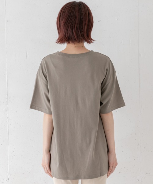 URBAN RESEARCH Sonny Label（アーバンリサーチサニーレーベル）の「ロゴTシャツ（Tシャツ/カットソー・レディース・ブラック/オフホワイト/カーキ・FREE）」の15枚目の写真