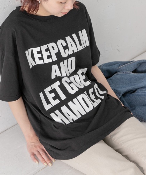 URBAN RESEARCH Sonny Label（アーバンリサーチサニーレーベル）の「ロゴTシャツ（Tシャツ/カットソー・レディース・ブラック/オフホワイト/カーキ・FREE）」の8枚目の写真