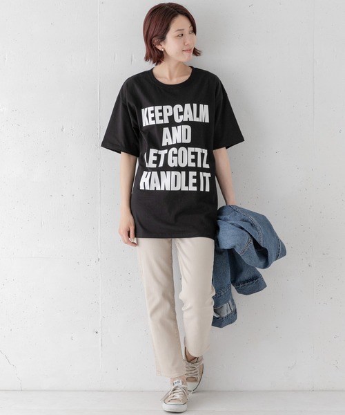 URBAN RESEARCH Sonny Label（アーバンリサーチサニーレーベル）の「ロゴTシャツ（Tシャツ/カットソー・レディース・ブラック/オフホワイト/カーキ・FREE）」の11枚目の写真