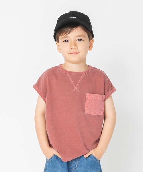 BRANSHES(ブランシェス)の「ビンテージ風加工タンクトップ(タンクトップ・キッズ・チャコールグレー/レッド/ブルー・110cm/100cm/120cm/130cm/140cm/150cm)」の22枚目の写真