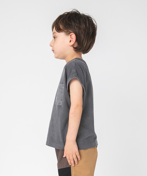 BRANSHES(ブランシェス)の「ビンテージ風加工タンクトップ(タンクトップ・キッズ・チャコールグレー/レッド/ブルー・110cm/100cm/120cm/130cm/140cm/150cm)」の9枚目の写真