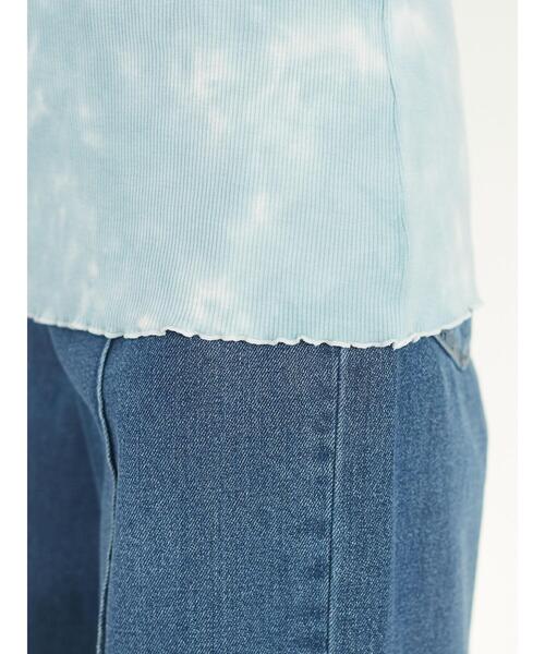 Sugar spoon（シュガースプーン）の「・SUGAR SPOON タイダイテレコタンク＊（タンクトップ・レディース・オフホワイト/グリーン/ピンク/イエロー・FREE）」の8枚目の写真