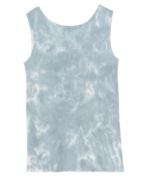 Sugar spoon（シュガースプーン）の「・SUGAR SPOON タイダイテレコタンク＊（タンクトップ・レディース・オフホワイト/グリーン/ピンク/イエロー・FREE）」の12枚目の写真