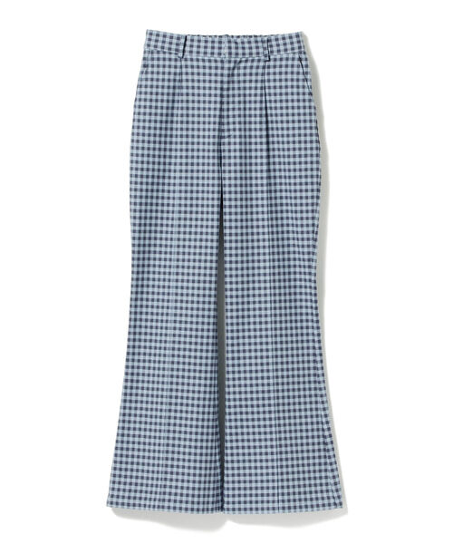 Ray BEAMS(レイビームス)の「Ray BEAMS / ギンガム ストレッチ フレア パンツ(その他パンツ・レディース・ケリー/ロイヤルブルー・1/0)」の17枚目の写真