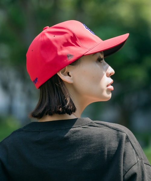 LONELY/論理（ロンリー）の「LONELY(論理)/ロンリー LIMP CAP キャップ（キャップ・メンズ・ブラック/レッド・FREE）」の4枚目の写真