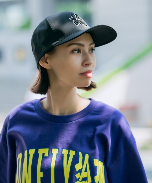 LONELY/論理（ロンリー）の「LONELY(論理)/ロンリー LIMP CAP キャップ（キャップ・メンズ・ブラック/レッド・FREE）」の5枚目の写真