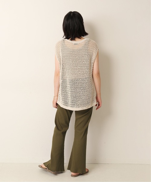 journal standard L'essage（ジャーナルスタンダードレサージュ）の「リブパンツ◆（その他パンツ・レディース・ブラック/ブラウン/カーキ・FREE）」の15枚目の写真