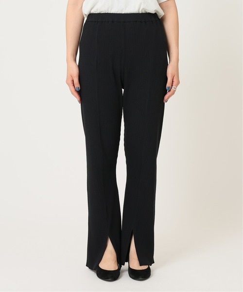 journal standard L'essage（ジャーナルスタンダードレサージュ）の「リブパンツ◆（その他パンツ・レディース・ブラック/ブラウン/カーキ・FREE）」の16枚目の写真