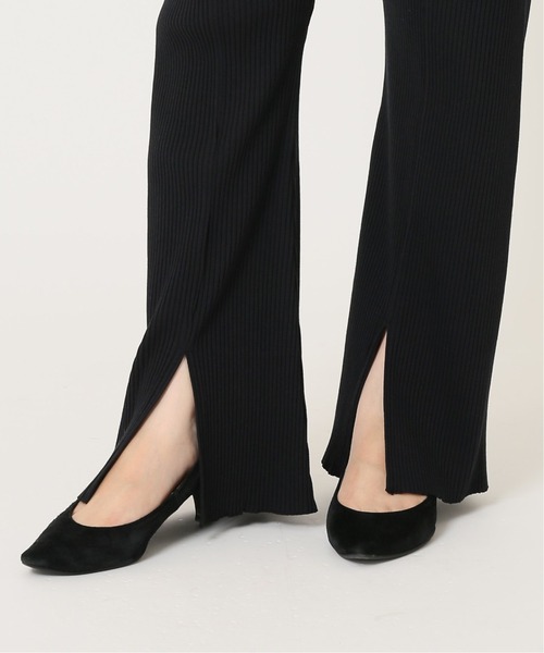 journal standard L'essage（ジャーナルスタンダードレサージュ）の「リブパンツ◆（その他パンツ・レディース・ブラック/ブラウン/カーキ・FREE）」の21枚目の写真