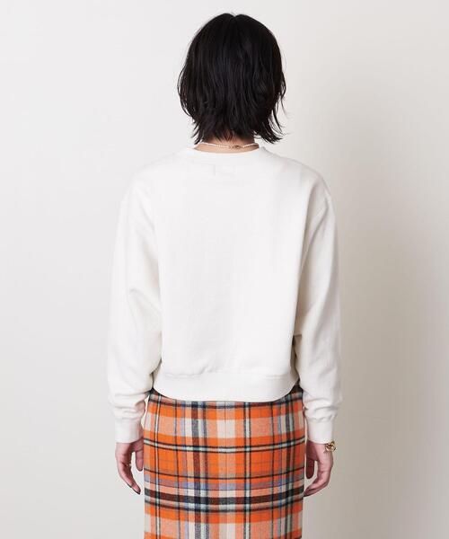 UNITED ARROWS(ユナイテッドアローズ)の「UWSC スウェット プルオーバー †(スウェット・レディース・グレー/オフホワイト/ケリー・FREE)」の6枚目の写真